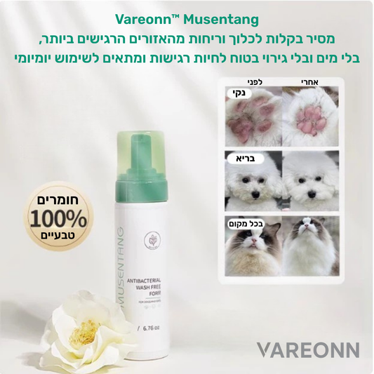 מוסנטאנג – תכשיר טבעי לניקוי ללא מים