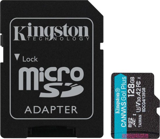 כרטיס זיכרון 128GB + מתאם