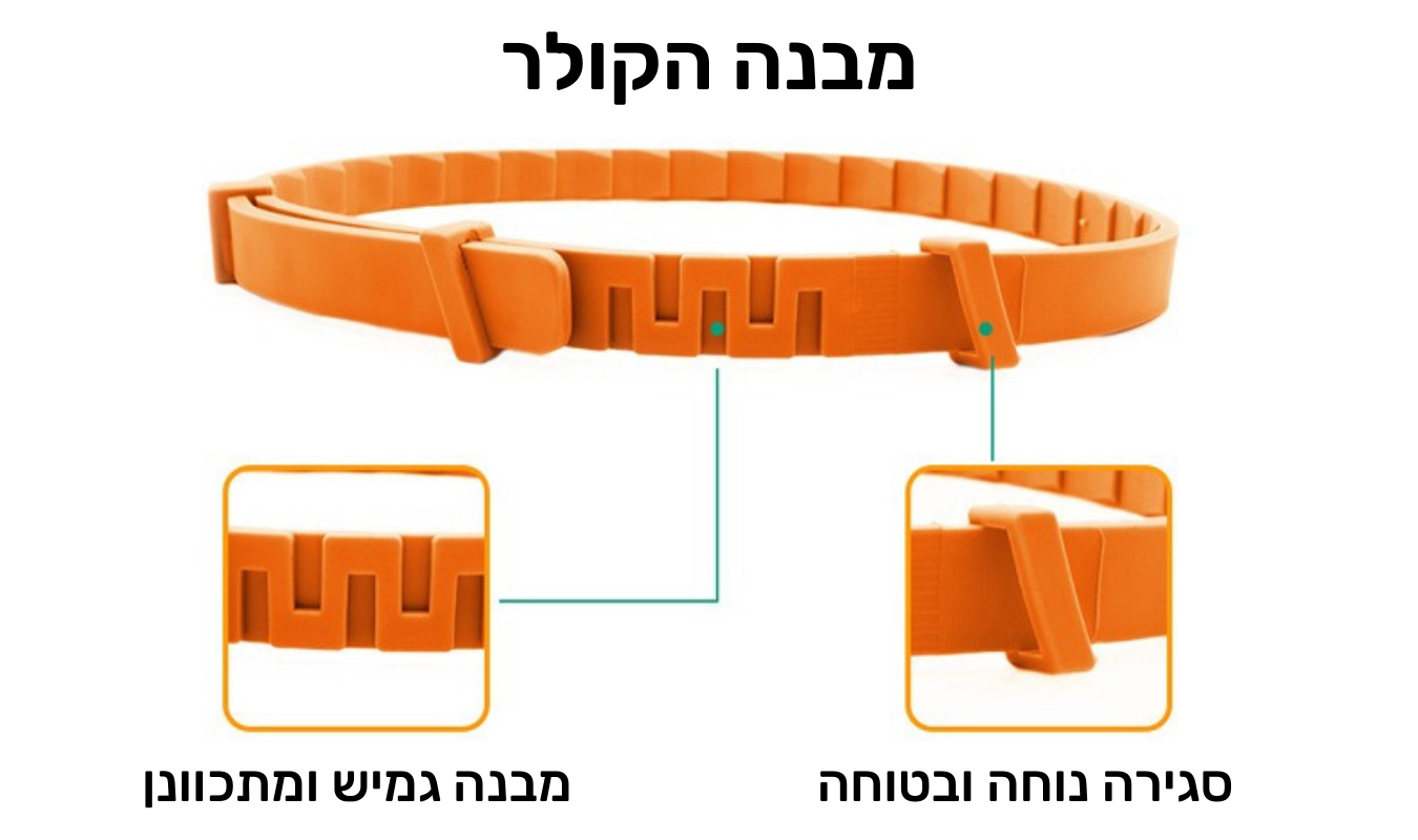 קולר ריח מרגיע לכלבים